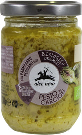 Pesto atisô hữu cơ 130 g - ALCE NERO